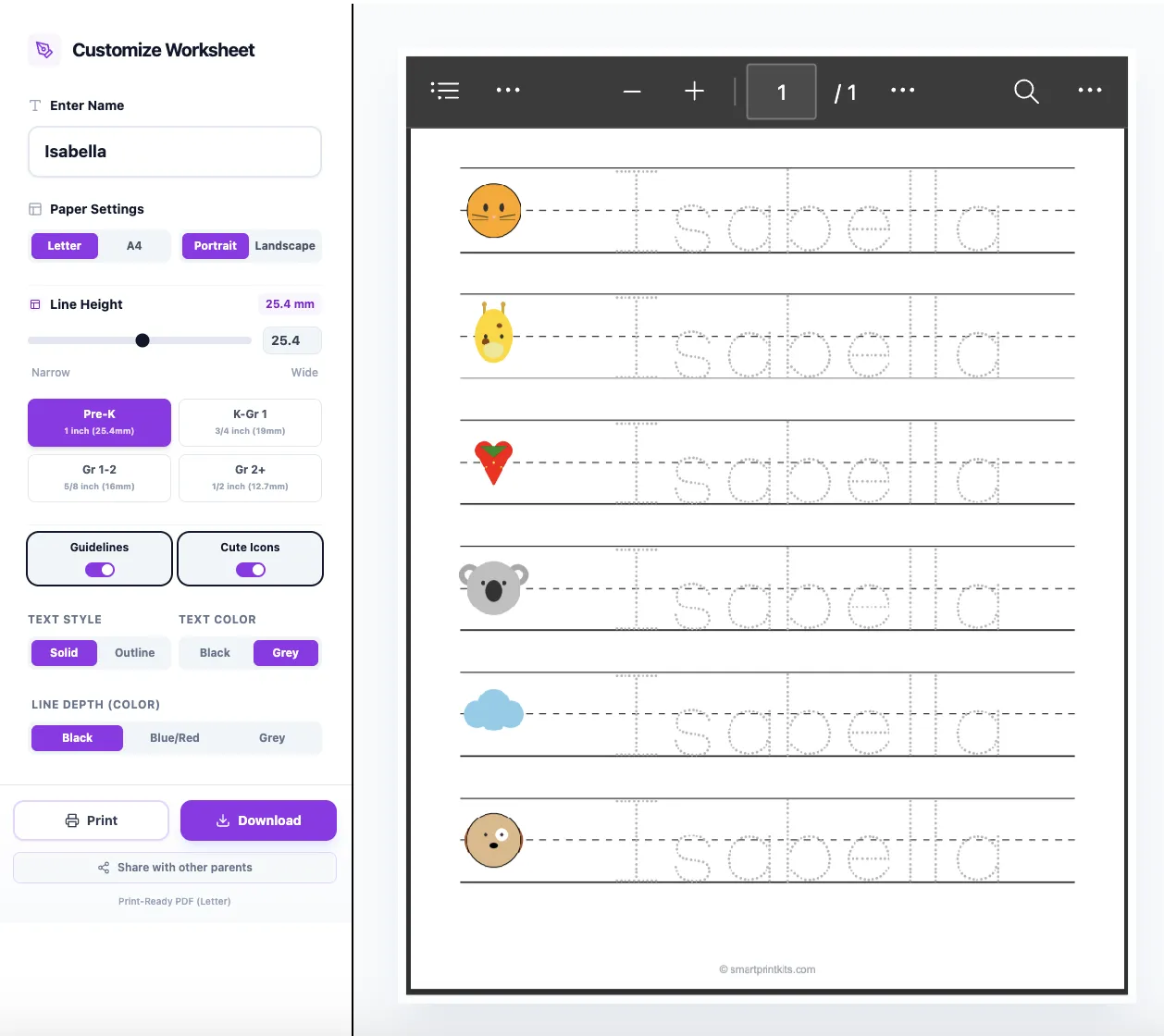 Create Worksheet Free Custom Worksheet Generator